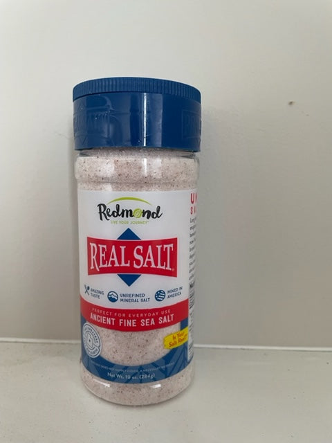 Real Salt Fine 10oz Shaker